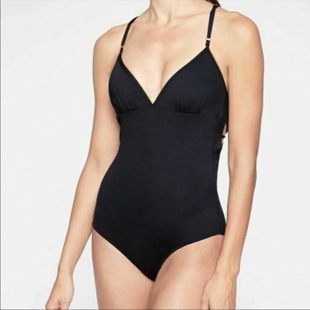 Athleta black One Piece